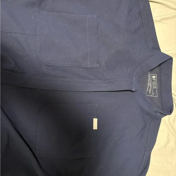 Figs Navy Scrub Jumpsuit - Picture 2 of 4